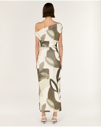 Staple the Label - Ophiele Twist Midi Dress