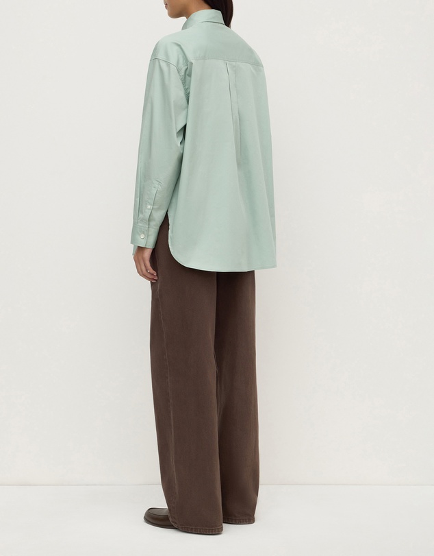Assembly Label - Marigold Poplin Long Sleeve Shirt
