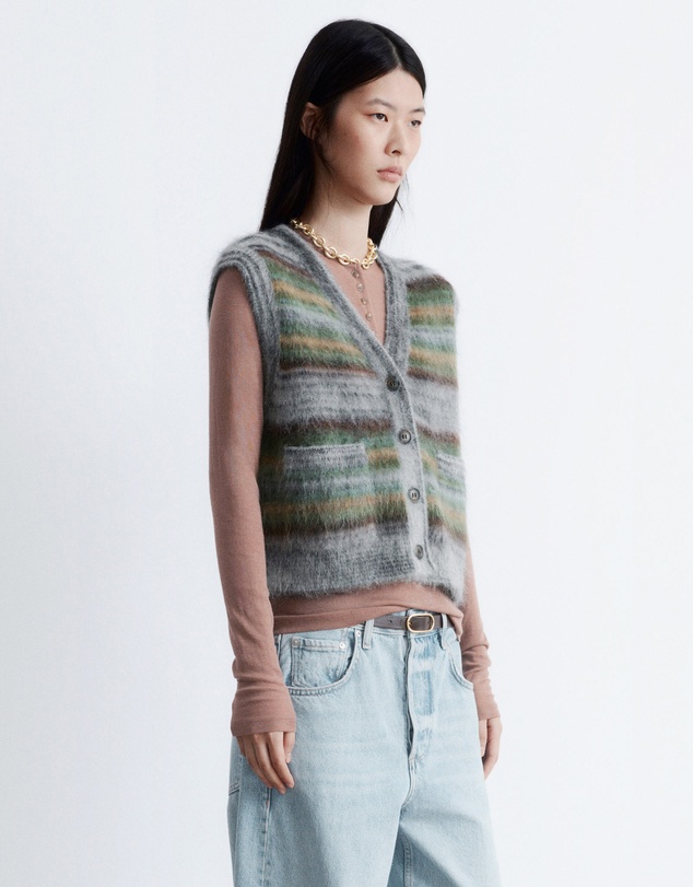 & Other Stories - Brushed Knitted Vest