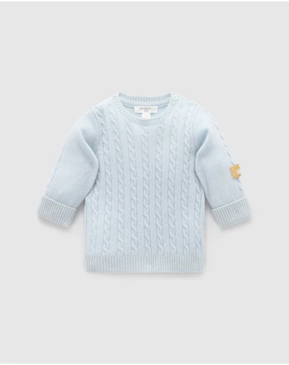 Purebaby - Cashmere Jumper -Kids-Babies
