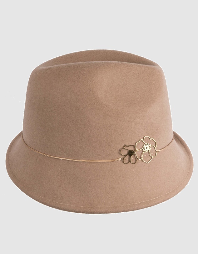 Max Alexander - Felt Beige Trilby Hat