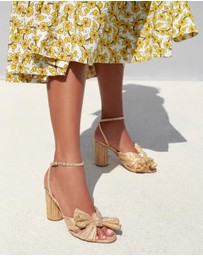 Loeffler Randall - Camellia Knot Mules with Ankle Strap
