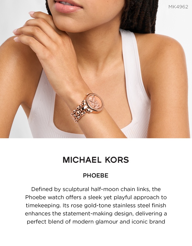 Michael Kors - Phoebe Two Tone Analogue Watch