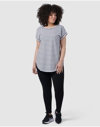 Indigo Tonic - Lauren Longline Stripe Tee