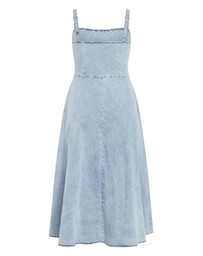 City Chic - Denim Corset Dress