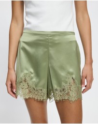 Reformation - Fern Satin Shorts