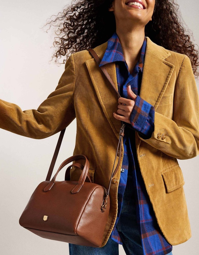 Fossil - Lainey Brown Satchel