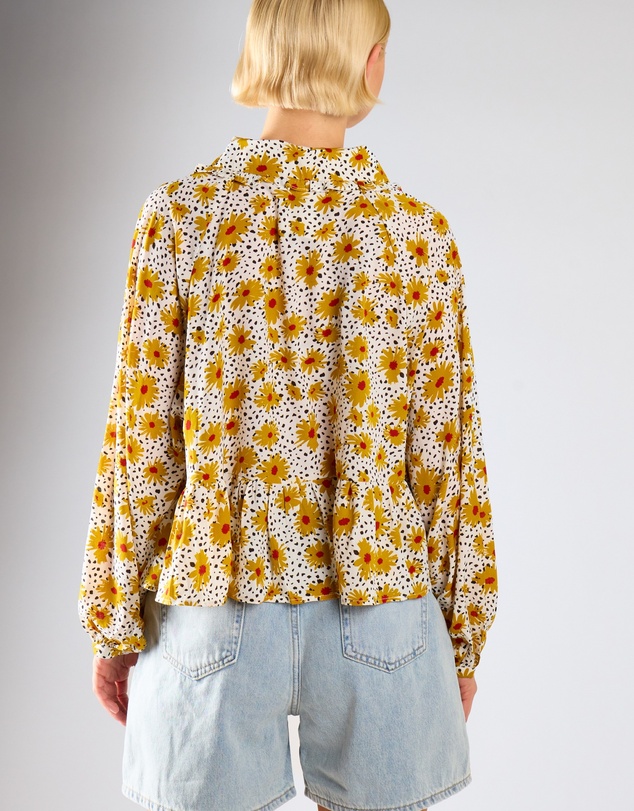 Glamorous - Long Puff Sleeve-Top