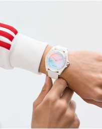 adidas Originals - Project Four Solar White Resin Watch
