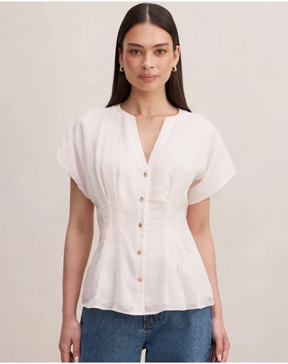 Forever New - Jemma V Neck Blouse