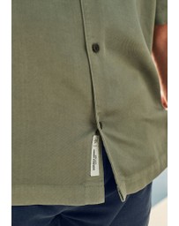 NEXT - Tencel™ Lyocell Short Sleeve Shirt with Cuban Collar