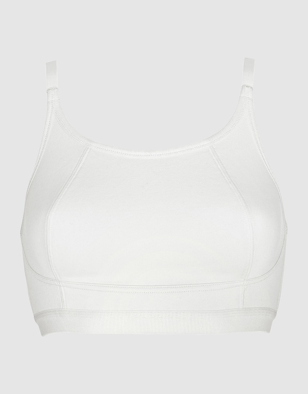 Royce Lingerie - Lola Cotton Crop Top High Neck Teen Bra