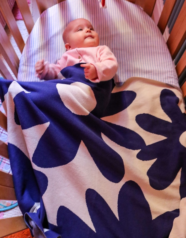 Mosey Me - Marlo Knitted Baby Blanket