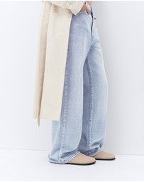 UNISON - Sibella Leather Flat
