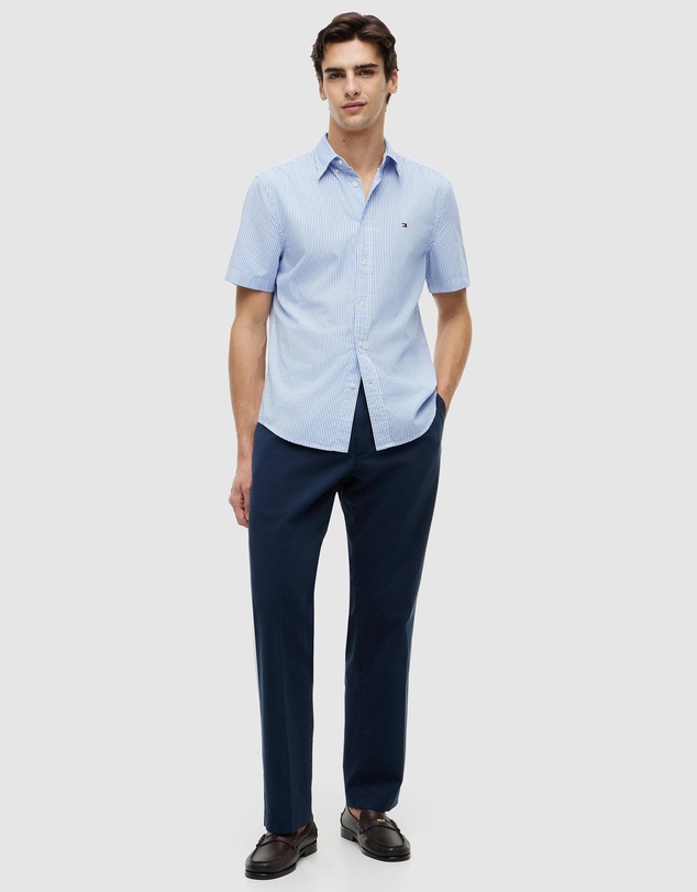 Tommy Hilfiger - Classic Poplin Striped Shirt