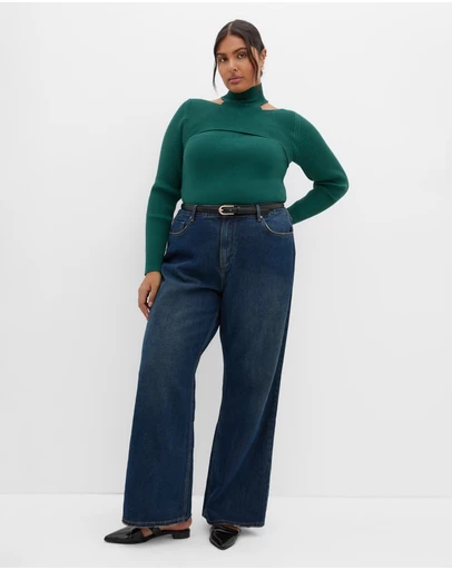 City Chic - Remi Cut Out Jumper