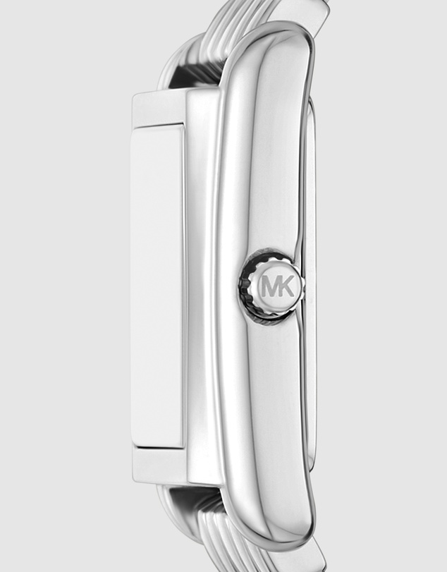 Michael Kors - Essex Silver Tone Analogue Watch