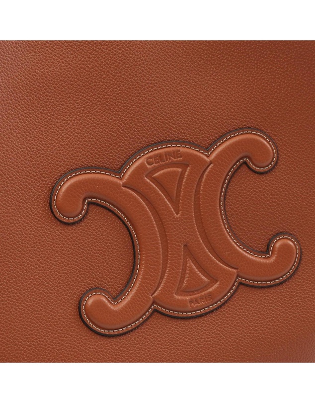 Pre-Loved by Azura Reborn - Pre-Loved Medium Grained Calfskin Cuir Triomphe Cabas Anais Tote