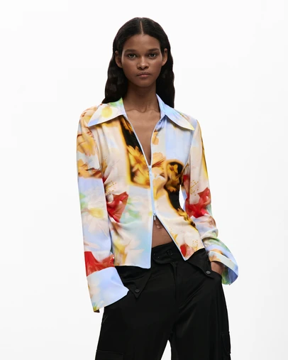 Desigual - Flowy floral shirt