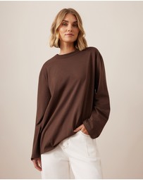 Ceres Life - Finn Oversized Long Sleeve Tee