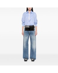 Pre-Loved by Azura Reborn - Pre-Loved GG Canvas Double Pocket Belt Bag