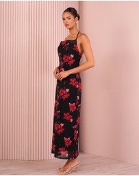 Azzurielle - Myra Print Maxi Dress