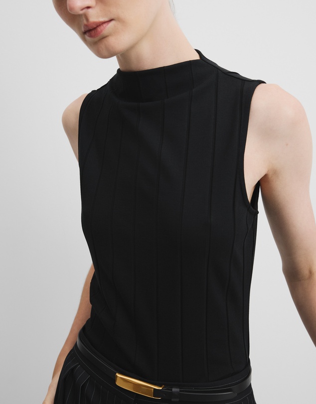 Country Road - Mock Neck Rib Tank