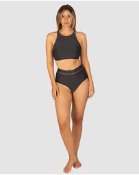 Baku Swimwear - Rococco Lace High Waist Bikini Bottom