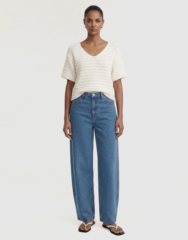 Staple the Label - Saskia Chunky Knit Top