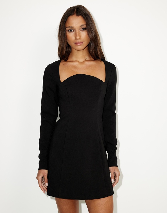 Dazie - Suits Me Tailored Long Sleeve Mini Dress