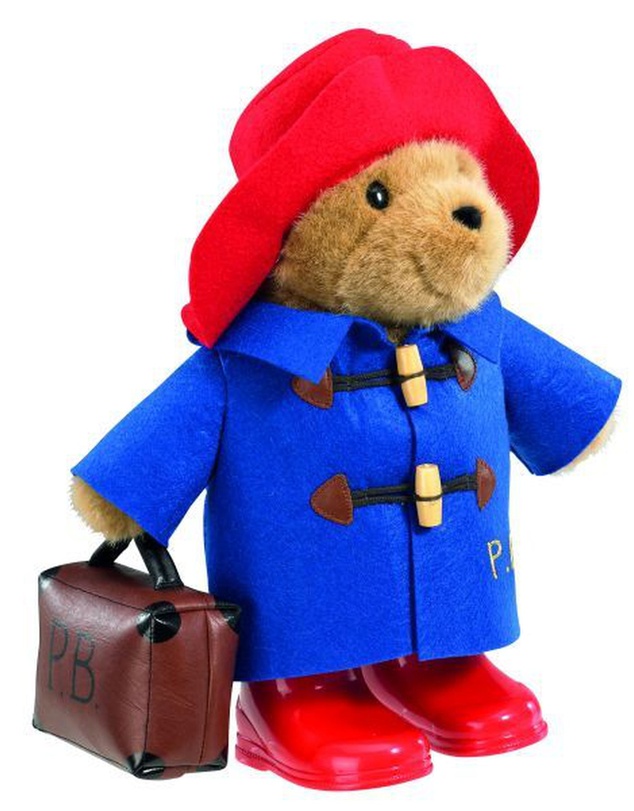 Paddington Bear - with Blue Coat and Suitcase