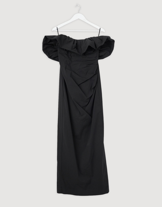 Revibe - Repaired Shona Joy Campbell Strapless Bubble Maxi Dress - AU 10