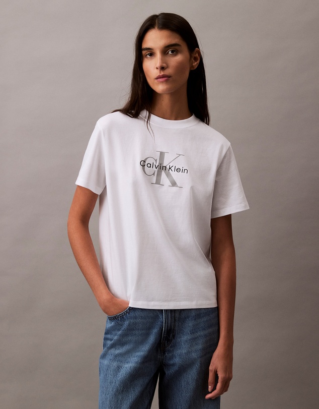 Calvin Klein Jeans - Embroidered Monogram Logo Tee