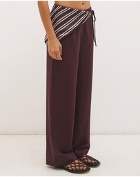 MON RENN - Elira Scarf Pants