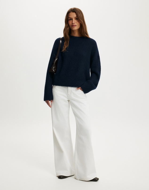 Cotton On - Luxe Crew Neck Sweater