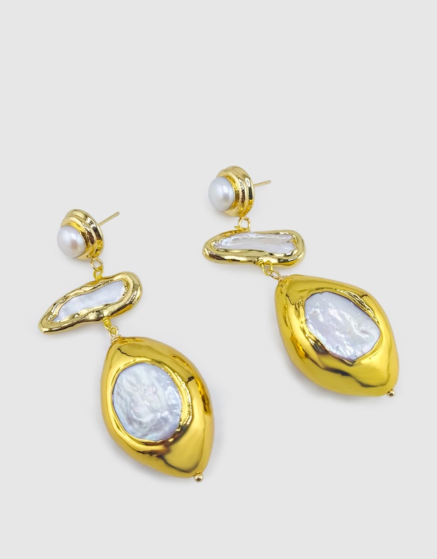 Miz Casa and Co - Natalia Pearl Earrings
