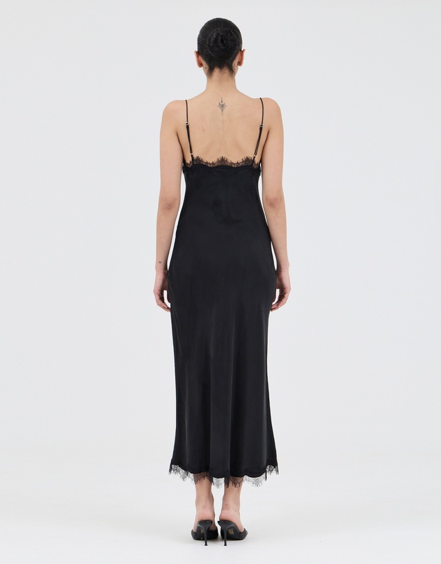 Third Form - Kept Close Bias Slip Dress