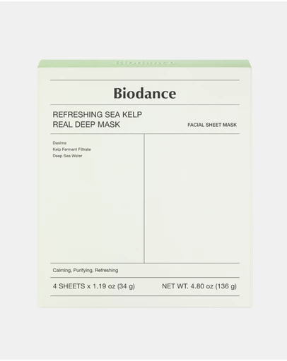 BIODANCE - Refreshing Sea Kelp Real Deep Mask Bundle (4pcs)