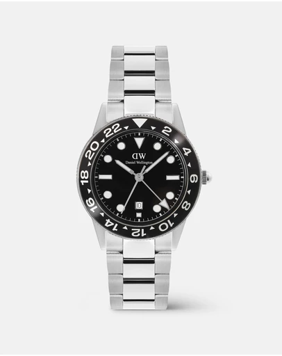 Daniel Wellington - Iconic GMT Link 40mm Ceramic Bezel