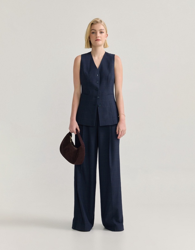 Oxford - Alice Checked Waistcoat