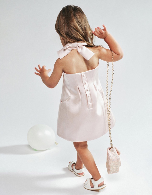 Bardot Junior - Amina Satin Halter Dress - Babies