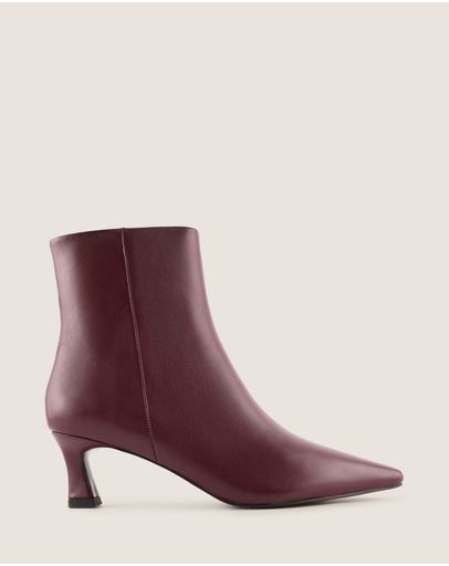 BURGUNDY LEATHER