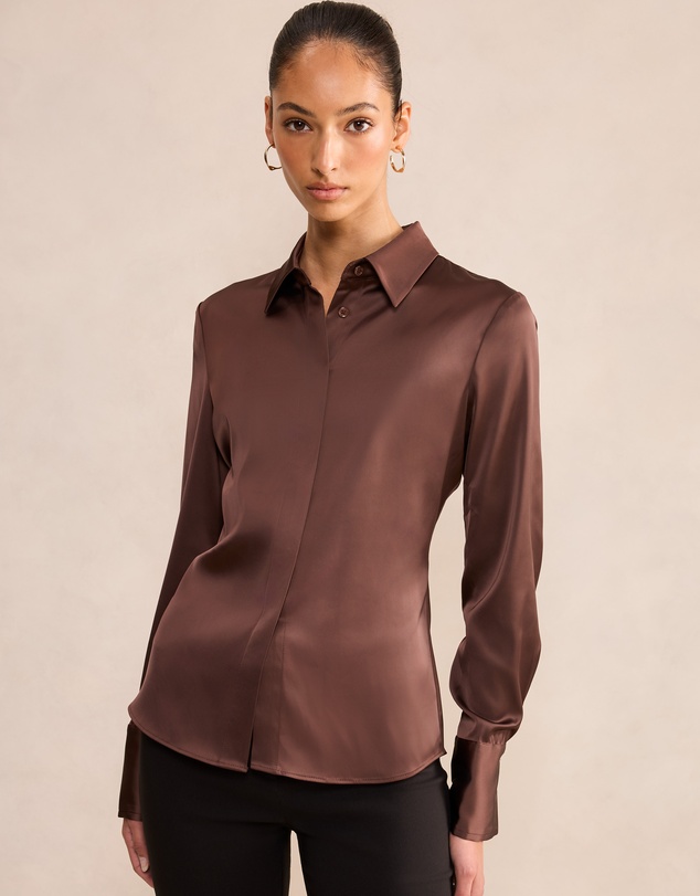 Forever New - Gigi Fitted Cuffed Shirt