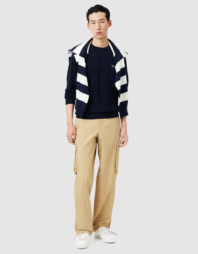 Lacoste - Classic Cotton Crew Neck Knit Jumper