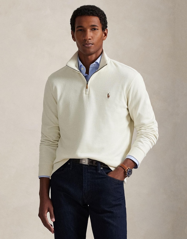 Polo Ralph Lauren - Estate-Rib Quarter-Zip Pullover - ICONIC EXCLUSIVE