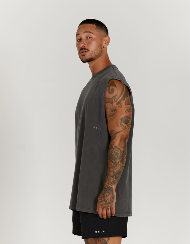 Muscle Republic - Mens Heavy Oversized Tank - Timeless
