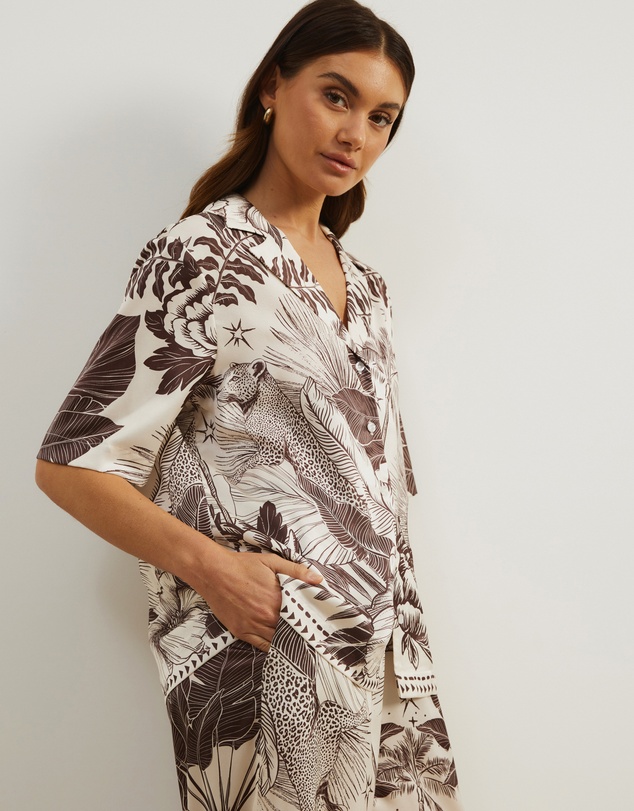 Atmos&Here - Koa Satin Shirt