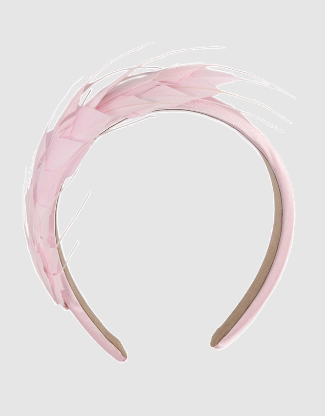 Max Alexander - Pink Feathers Racing Fascinator Headband