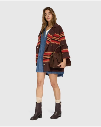 Belle & Bloom - So Many Likes Oversized Knitted Cardi Coat