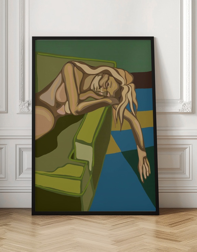 Olive et Oriel - KH Studio - Let You Let Me Down by Karla Hyman Art Print